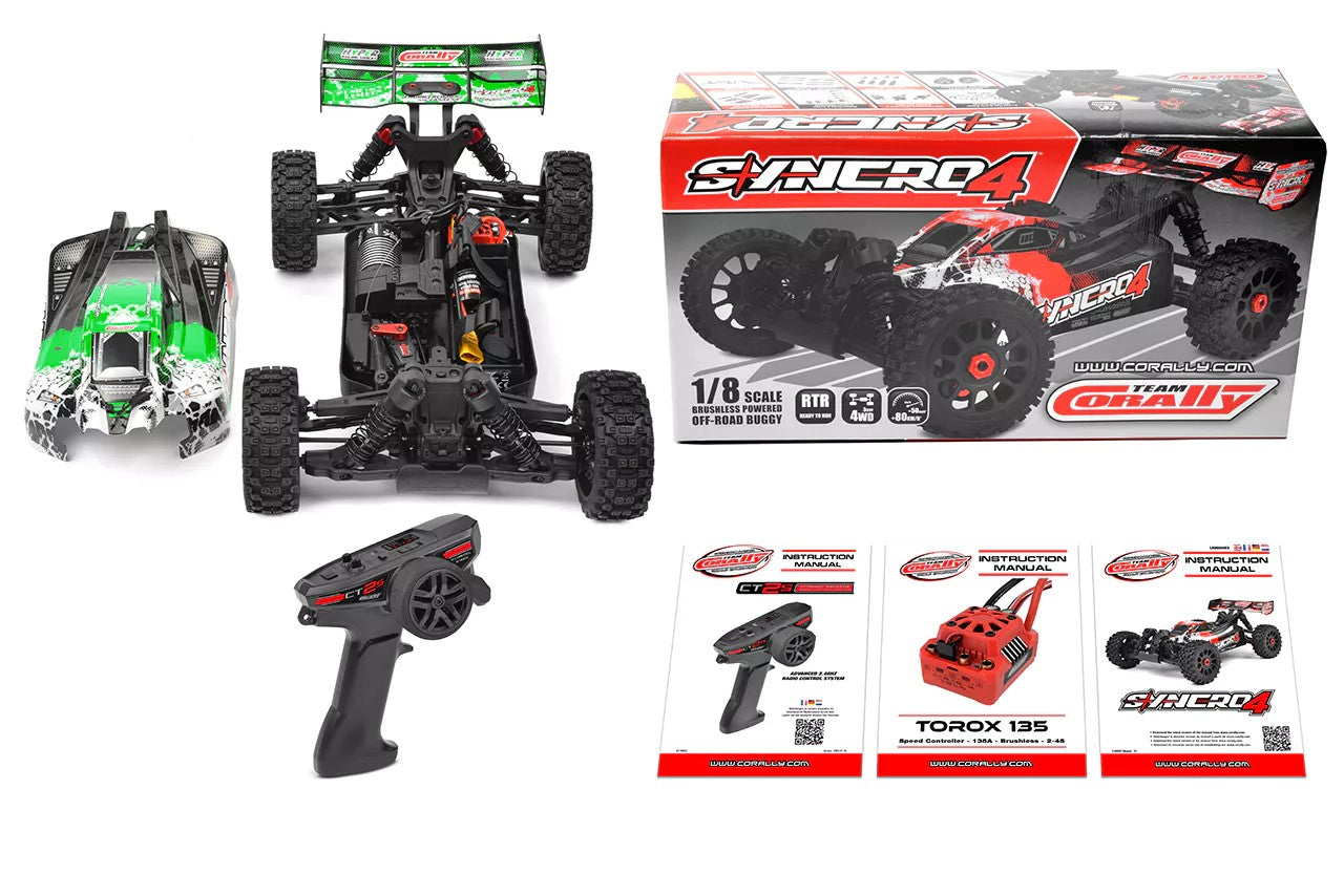 ASUGA XLR 6S 1/8 (STARTER PACK)