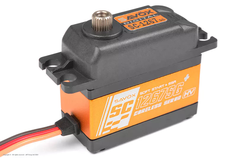 Servo SAVÖX SC-1256TG EDIZIONE NERA