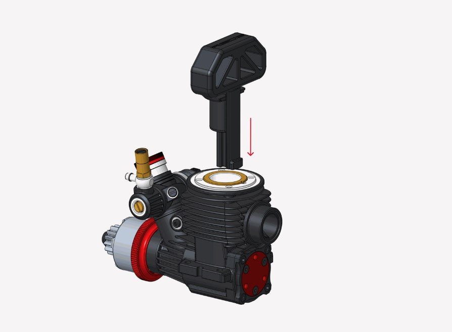 Reds Racing - Sleeve Extractor Tool for 3.5cc RC Model Engines, 16.2 mm piston off road