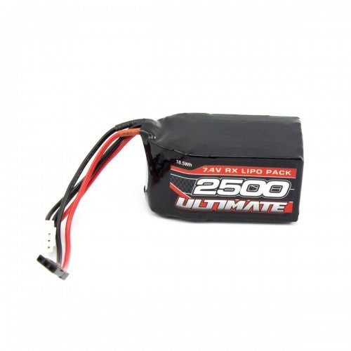 ULTIMATE - BATTERIA SQUARE 7,4V 2,5AH LIPO RX