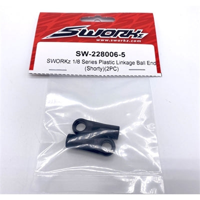 SWORKz Plastic Linkage Ball End (Shorty)(2PC)