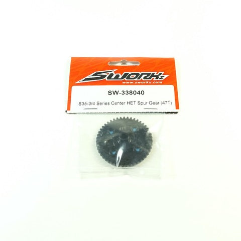 S-Workz HET center Spur Gear (47T)