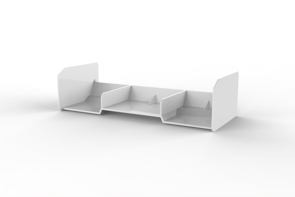 . WIRC-100321-1W ALETTONE DOWNFORCE BIANCO