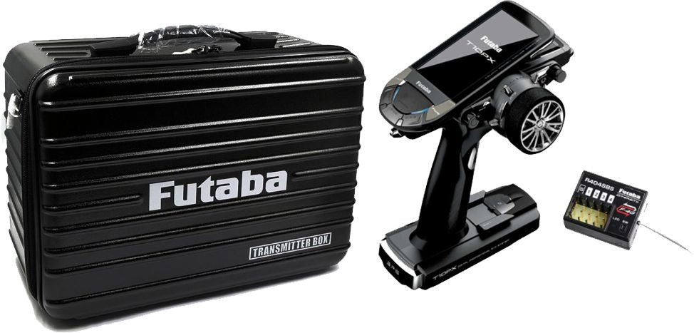 FUTABA - TX 10PX CON R404SBS + 1 ricevente e borsa per trasporto (GARANZIA ITALIANA)