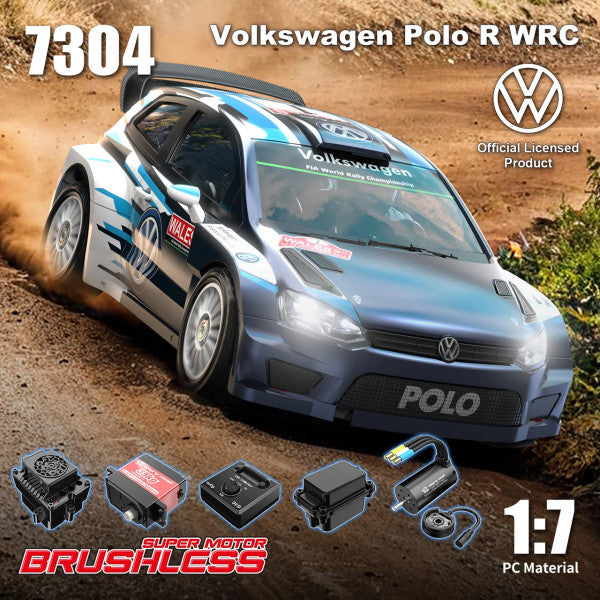 VOLKSWAGEN POLO R WRC 1:7 BRUSHLESS