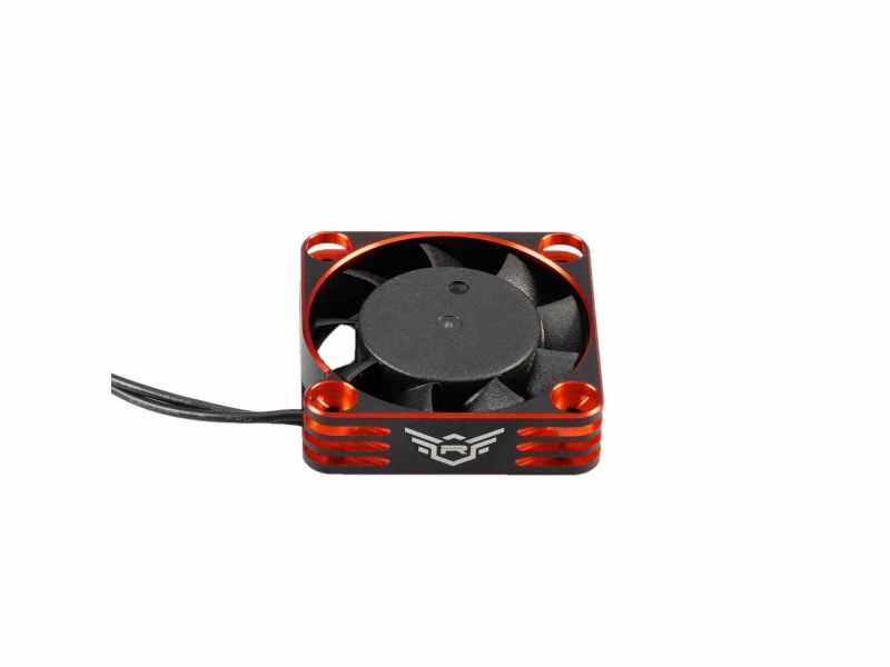 FAN COOLING REDS ESC 40X40X10 mm ALU HIGH SPEED, 180 mm lead, servo connector