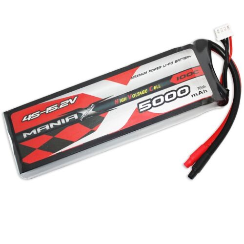 ManiaX Lipo 4S 15.2V 5000mAh 100C