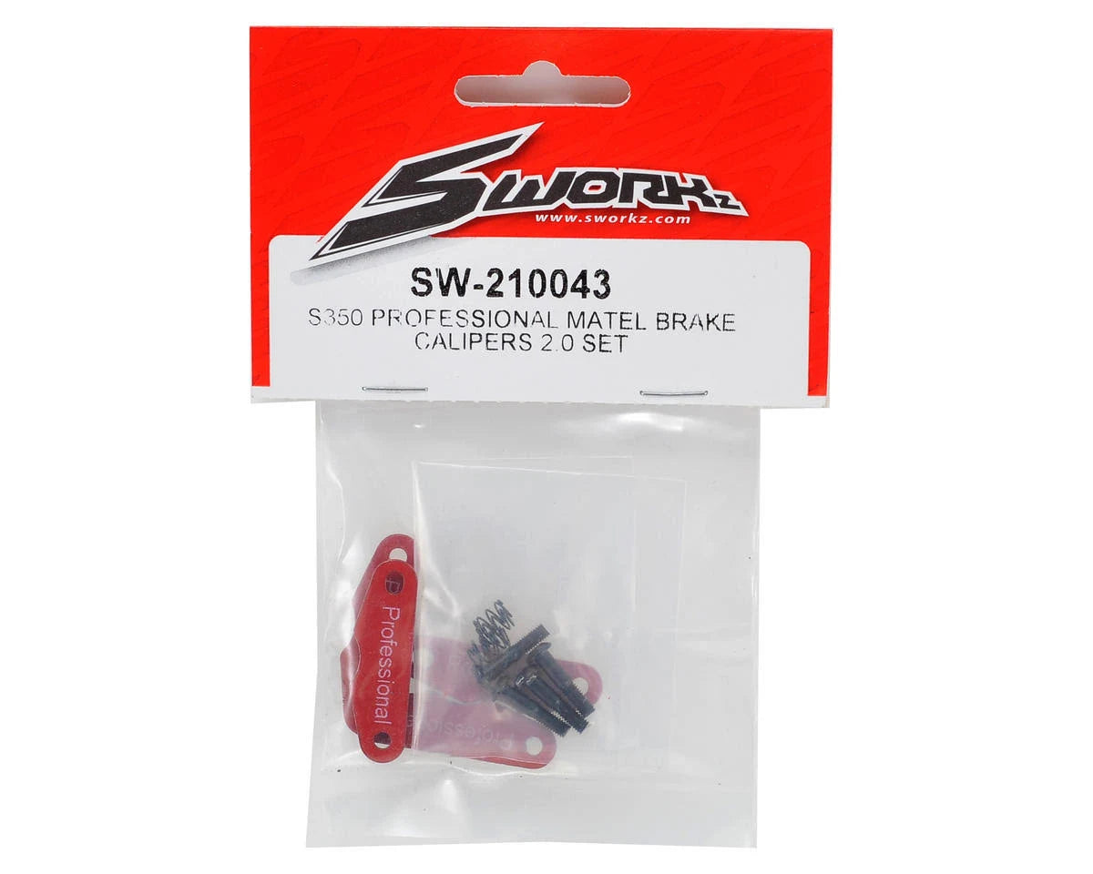SWORKz S350 Professional Matel Brake Calipers 2.0 Set