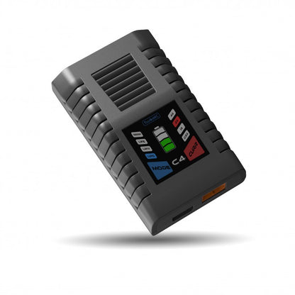 ToolkitRC C4 Caricabatterie 4A Lipo/LiHV/LiFe 1-4s,NiMh 5-8s AC 100-240V