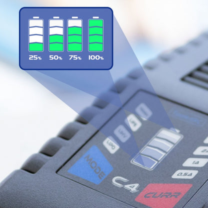 ToolkitRC C4 Caricabatterie 4A Lipo/LiHV/LiFe 1-4s,NiMh 5-8s AC 100-240V
